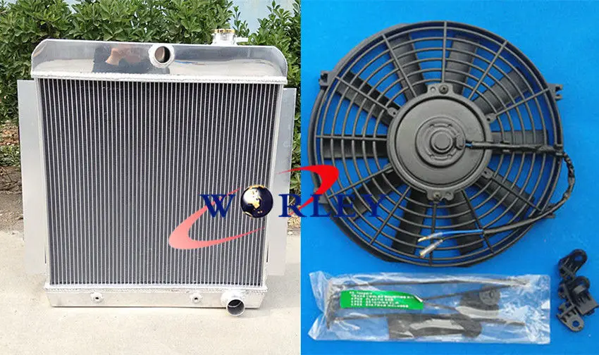 3ROW FULL Aluminum Radiator+ Fan 55-59 For CHEVY/GMC 100/150 TRUCK PICKUP l6/V8
3ROW FULL Aluminum Radiator+ Fan 55-59 For CHEVY/GMC 100/150 TRUCK PICKUP l6/V8