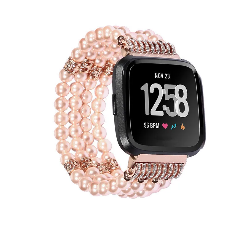 Ремешок для часов Fitbit Versa, умные наручные часы, ювелирные изделия, ремешок для часов с новым рисунком жемчуга, заводская цена, Прямая поставка
Ремешок для часов Fitbit Versa, умные наручные часы, ювелирные изделия, ремешок для часов с новым рисунком жемчуга, заводская цена, Прямая поставка
