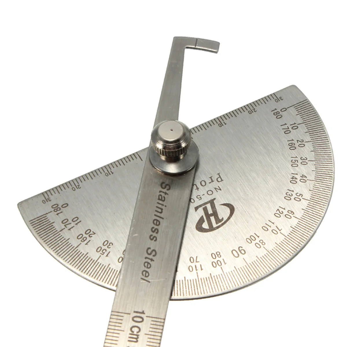 Stainless Steel Protractor Angle Finder Arm Measuring Round Head General Tool Craftsman Rule Ruler Machinist Goniometer Tool
Stainless Steel Protractor Angle Finder Arm Measuring Round Head General Tool Craftsman Rule Ruler Machinist Goniometer Tool