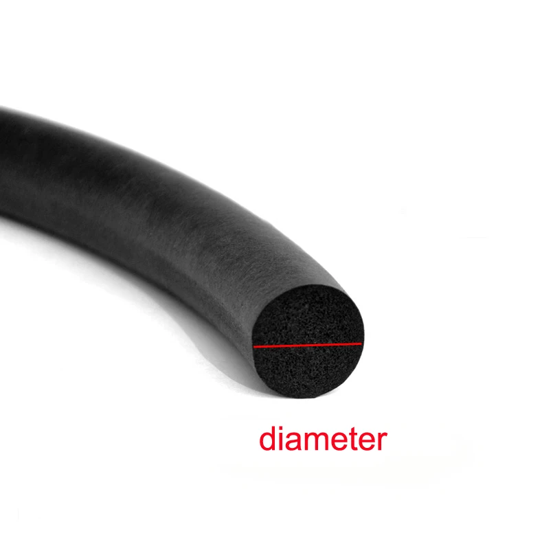 3 meters diameter 10mm - 14mm epdm black O auto door seal protector car door rubber foam sealing filler strip weatherstrip
3 meters diameter 10mm - 14mm epdm black O auto door seal protector car door rubber foam sealing filler strip weatherstrip