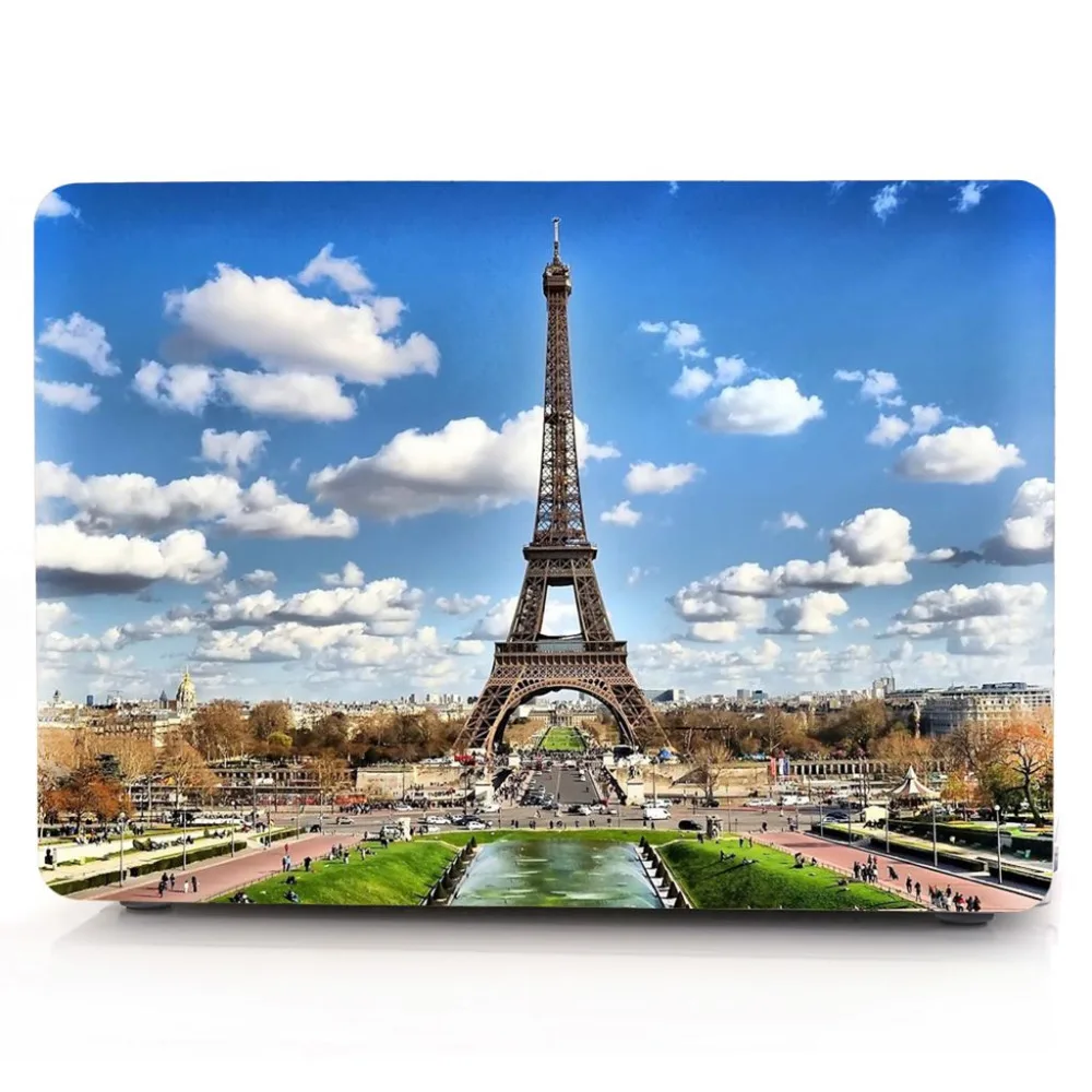 Модный Матовый Жесткий Чехол для Apple Mac MacBook Air 11 13 Pro 15 Retina 12 сумка ноутбука