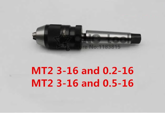 1PCS Automatic Locking Drill Chuck 0.2-16MM/0.5-16MM and 1PCS taper shank link rod MT2 3-16, milling machine, drilling machine
1PCS Automatic Locking Drill Chuck 0.2-16MM/0.5-16MM and 1PCS taper shank link rod MT2 3-16, milling machine, drilling machine