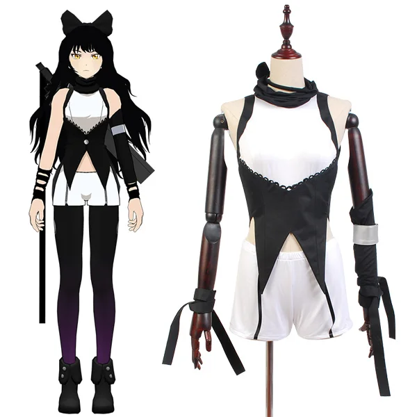 Anime Blake Belladonna Cosplay Costume Dress Uniform Attire Coattail Scarf Halloween Carnival Cosplay High Quality
Anime Blake Belladonna Cosplay Costume Dress Uniform Attire Coattail Scarf Halloween Carnival Cosplay High Quality
