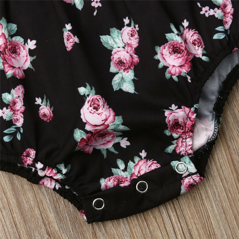 2019 Toddler Infant Baby Girls Floral Jumpsuit Ruffles Short Sleeve Backless Lace Playsuit Headband Clothes Outfits 0-3Years
2019 Toddler Infant Baby Girls Floral Jumpsuit Ruffles Short Sleeve Backless Lace Playsuit Headband Clothes Outfits 0-3Years
