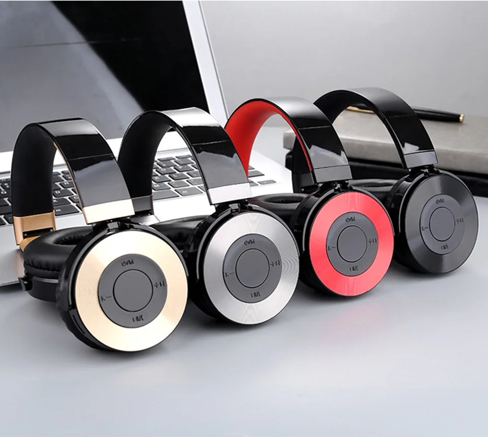 Wireless Stereo Bluetooth 4.2 Headphones Protable wireless Headset Earphones with Mic support TF card FM Radio for phones
Wireless Stereo Bluetooth 4.2 Headphones Protable wireless Headset Earphones with Mic support TF card FM Radio for phones