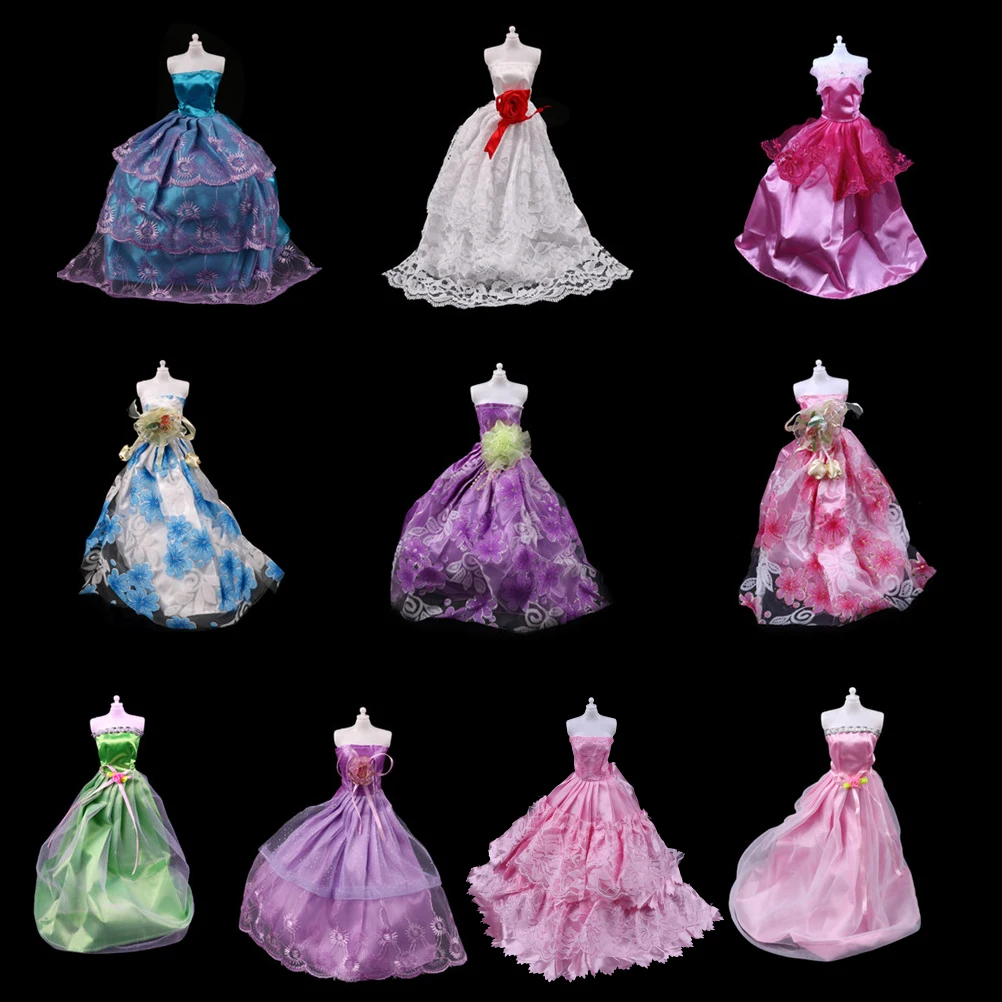One Set New Arrival Handmade Layer Party Wedding Dress For Princess Floor Length Doll Dress Clothing or Shoes
One Set New Arrival Handmade Layer Party Wedding Dress For Princess Floor Length Doll Dress Clothing or Shoes