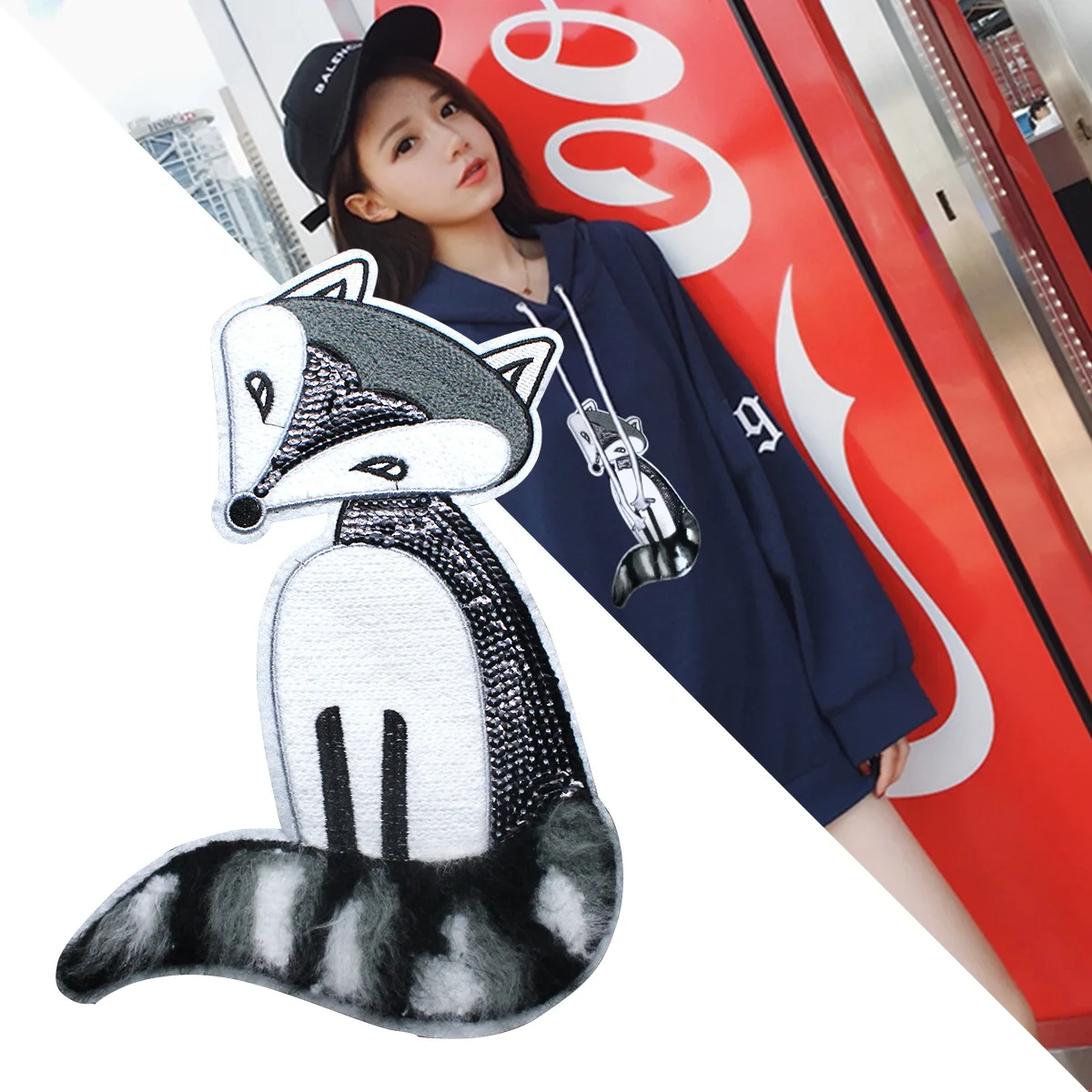 New fox With Sequined Patches Fashion Applique lron on Patch for Clothes Bags DIY Decal Apparel Accessory 5pcs
New fox With Sequined Patches Fashion Applique lron on Patch for Clothes Bags DIY Decal Apparel Accessory 5pcs