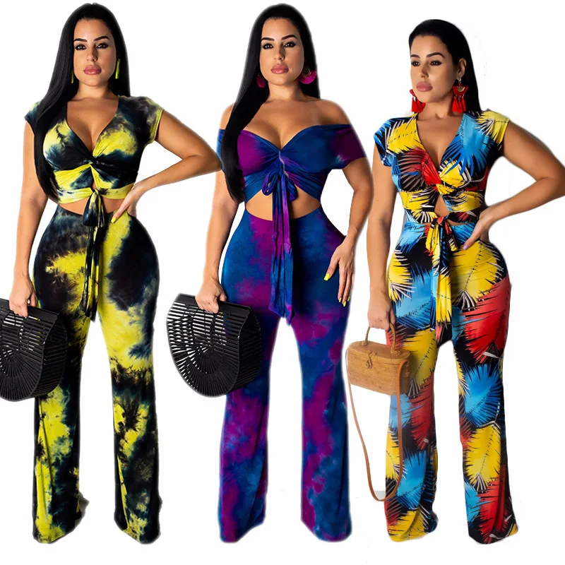 Women print two piece set summer crop top wide leg pants 2 piece set for women tops pants two pieces sets women's suits summer
Women print two piece set summer crop top wide leg pants 2 piece set for women tops pants two pieces sets women's suits summer