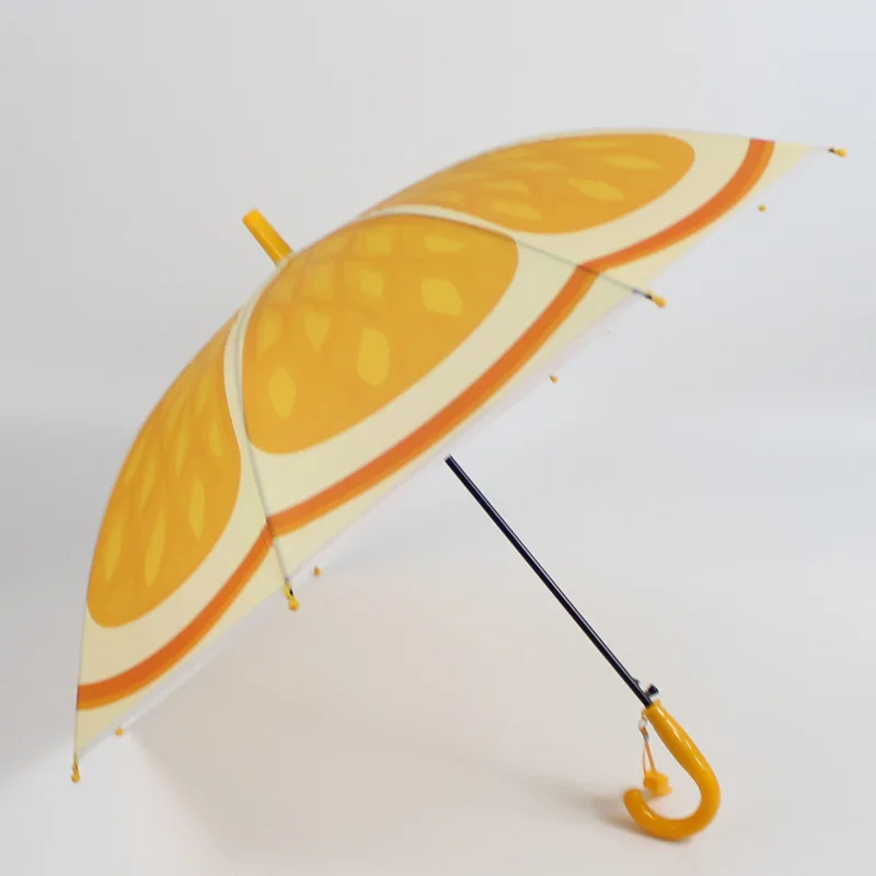 48.5cm *8k Cute Fruit Children Umbrella Creative Long-handled Manually Kids Umbrella For Boys Girls
48.5cm *8k Cute Fruit Children Umbrella Creative Long-handled Manually Kids Umbrella For Boys Girls