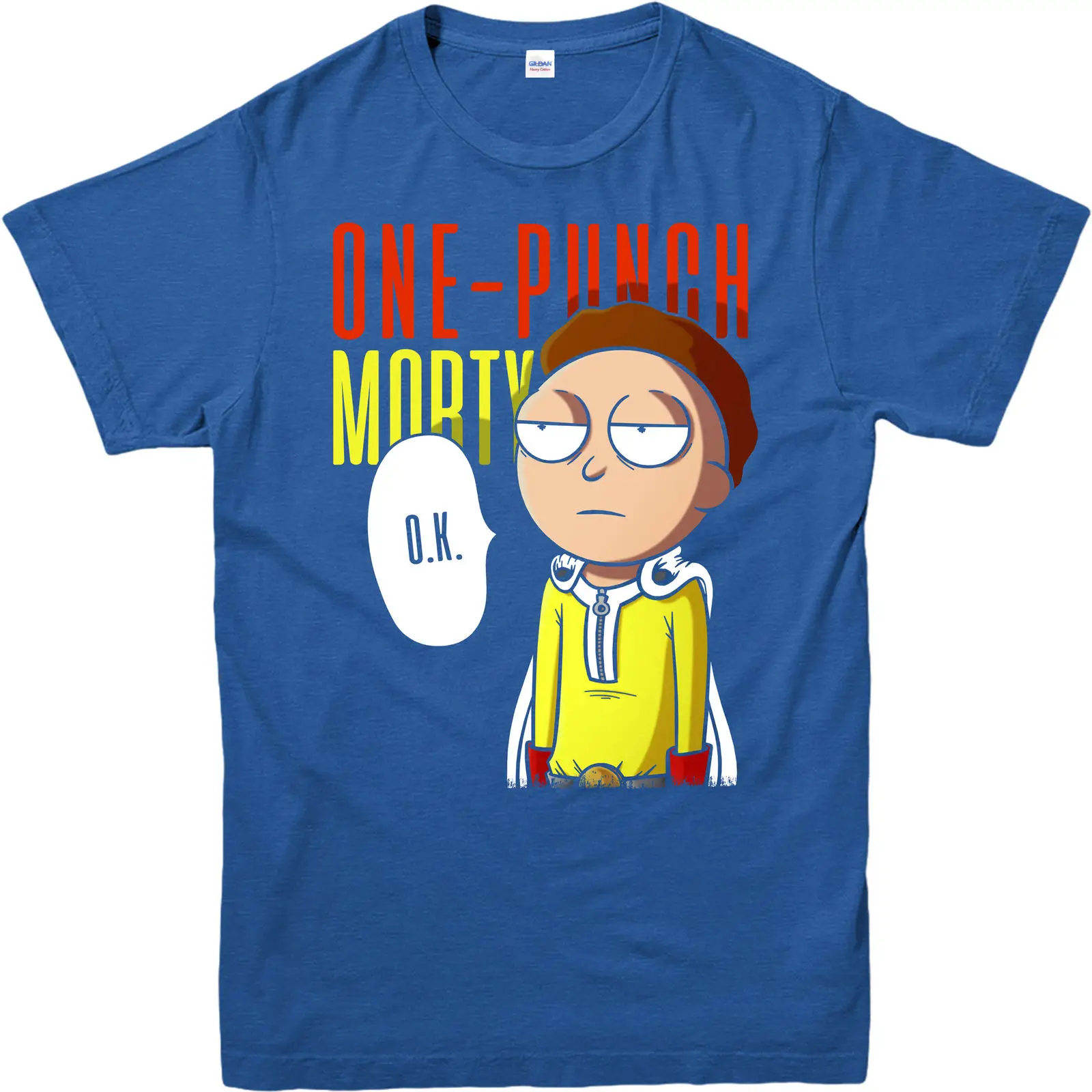 Футболка one punch Morty топ man saitama Rick and бесплатная доставка топы в стиле Харадзюку
