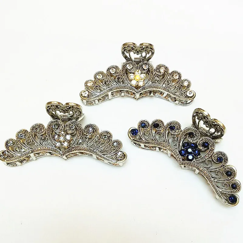 Claw Crab Fashion Peacock Hairpin Women Girl Cute Shinning Crystal Hairpin Side Clip Hair Accessories Hairpin Jewelry clip
Claw Crab Fashion Peacock Hairpin Women Girl Cute Shinning Crystal Hairpin Side Clip Hair Accessories Hairpin Jewelry clip