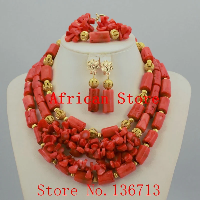 Fashion NEW African Beads Jewelry Set Coral Beads Necklace Set Nigerian Wedding African Jewelry Set Free shipping HD342-1
Fashion NEW African Beads Jewelry Set Coral Beads Necklace Set Nigerian Wedding African Jewelry Set Free shipping HD342-1