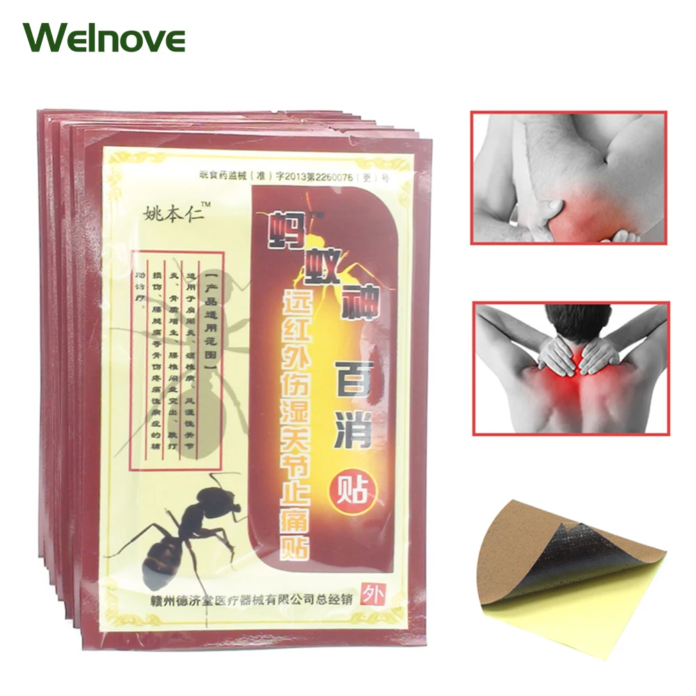 Traditional Plaster Mayi Baixiao Tie Relaxation Capsicum Herbs Plaster Joint Pain Killer Back Body Massager C509
Traditional Plaster Mayi Baixiao Tie Relaxation Capsicum Herbs Plaster Joint Pain Killer Back Body Massager C509