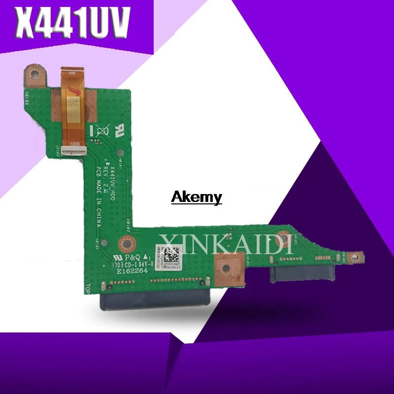 Оригинальная плата для жесткого диска ASUS X441UA X441UAK A441U F441U, протестированная плата привода, хорошие разъемы с кабелем
Оригинальная плата для жесткого диска ASUS X441UA X441UAK A441U F441U, протестированная плата привода, хорошие разъемы с кабелем