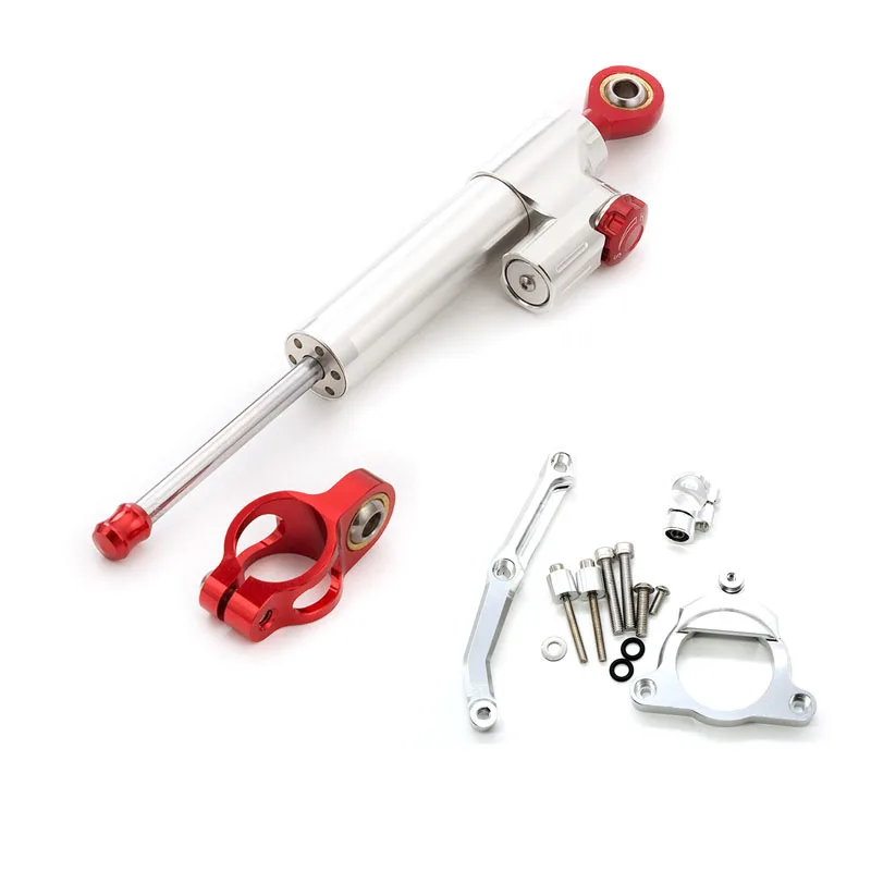 Motorcycle Aluminum Steering Stabilizer Damper Mounting Bracket For Kawasaki Z800 2013-2015 Complete Set
Motorcycle Aluminum Steering Stabilizer Damper Mounting Bracket For Kawasaki Z800 2013-2015 Complete Set