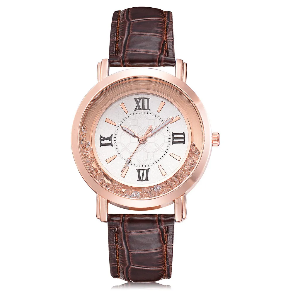 Women Fashion Luxury Leisure Set Auger Leather Stainless Steel Quartz Watch New watches 2020 luxury Reloj Смотреть Regarder
Women Fashion Luxury Leisure Set Auger Leather Stainless Steel Quartz Watch New watches 2020 luxury Reloj Смотреть Regarder