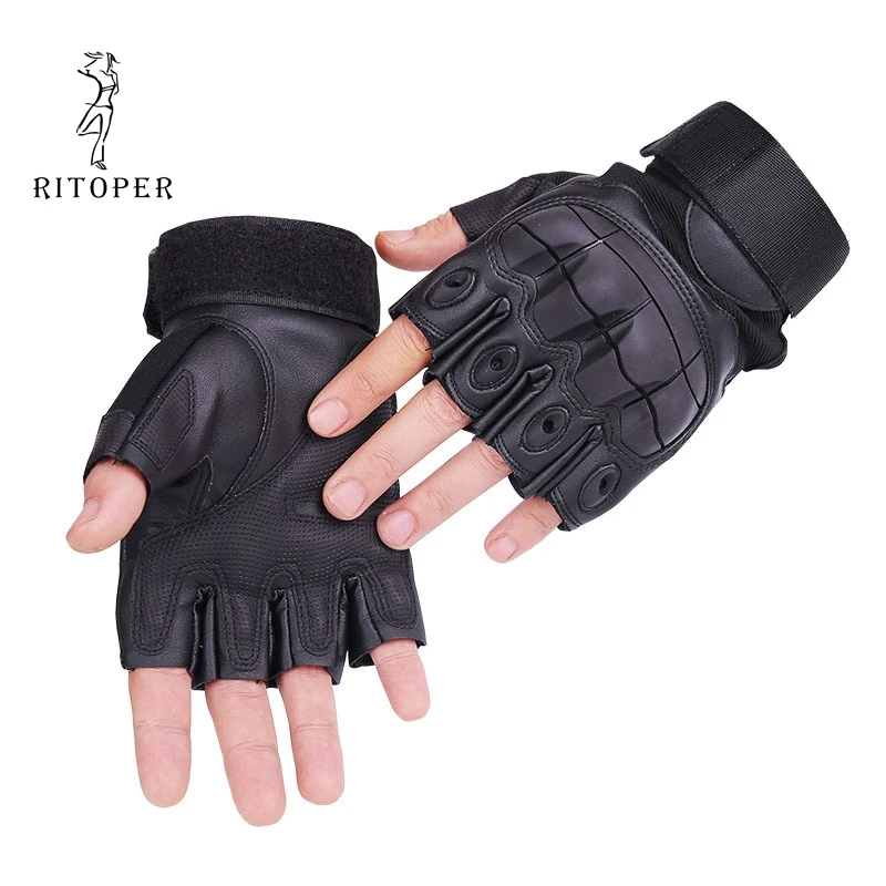 RITOPER Men Tactical Fingerless Multifunctiona Gloves Military Sports Mittens Outdoor Knuckle Half Finger Non-slip Breathable
RITOPER Men Tactical Fingerless Multifunctiona Gloves Military Sports Mittens Outdoor Knuckle Half Finger Non-slip Breathable