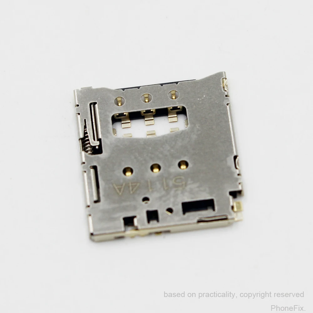 30 шт./лот считыватель Sim карт лоток гнездо слот держатель модуля для Sony T3 M2 M50W D5102