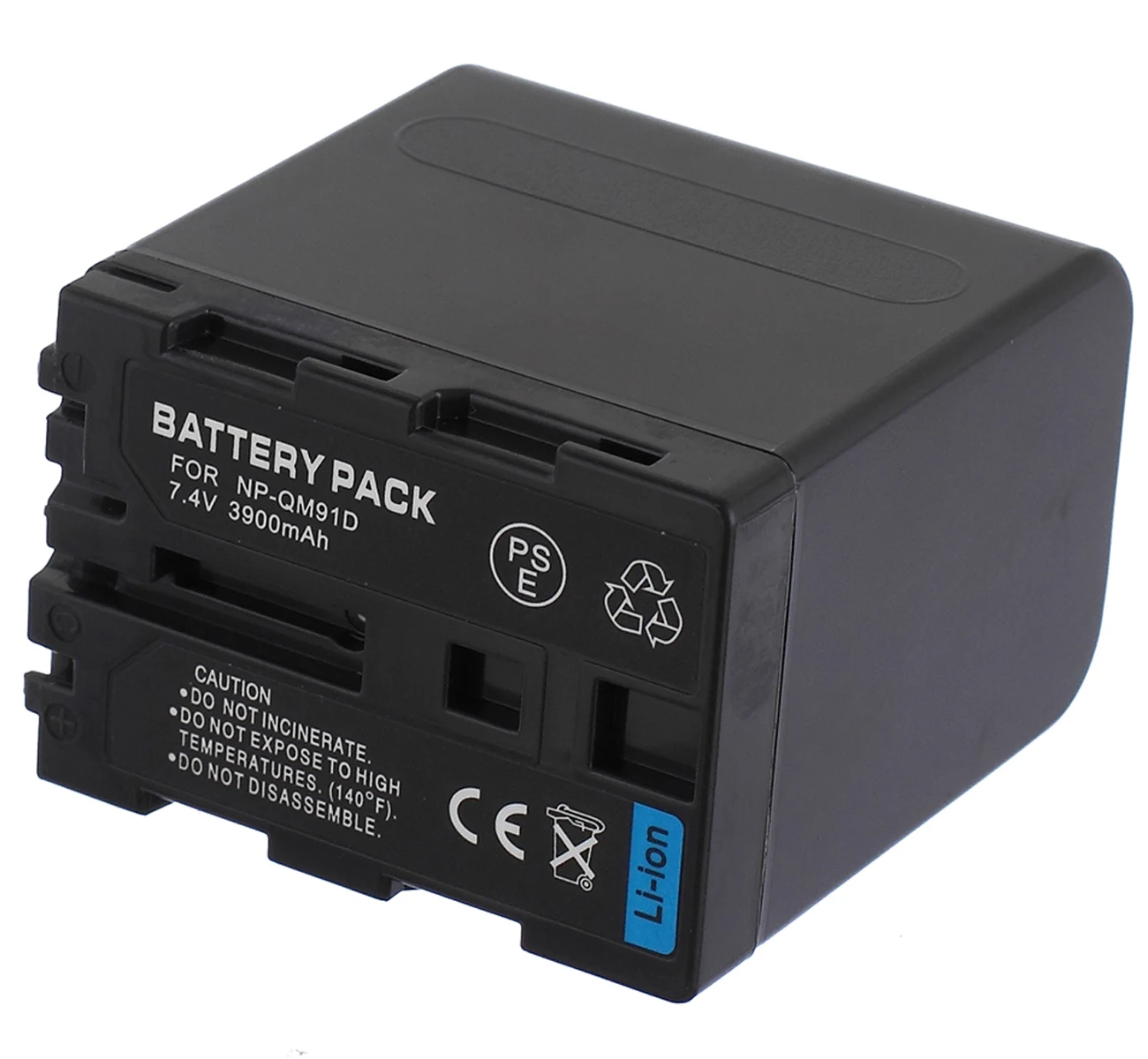 Battery Pack for Sony NP-FM90, NP-FM91, NP-QM90, NP-QM91, NP-QM91D InfoLITHIUM M-Series
Battery Pack for Sony NP-FM90, NP-FM91, NP-QM90, NP-QM91, NP-QM91D InfoLITHIUM M-Series