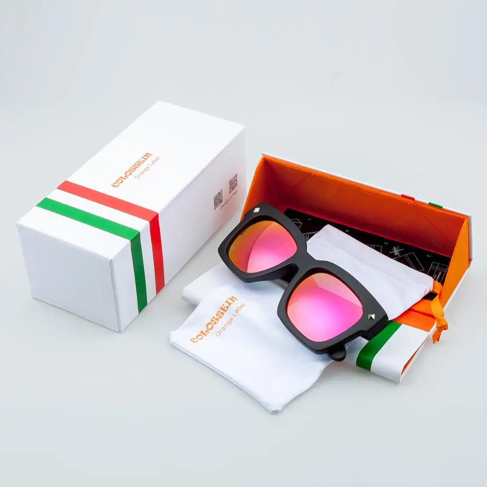 COLOSSEIN Fashion Sunglasses Women Street Oversize Pink TAC Polarized Lens Sun Glasses Square Frame Adult Popular Eyewear UV400
COLOSSEIN Fashion Sunglasses Women Street Oversize Pink TAC Polarized Lens Sun Glasses Square Frame Adult Popular Eyewear UV400