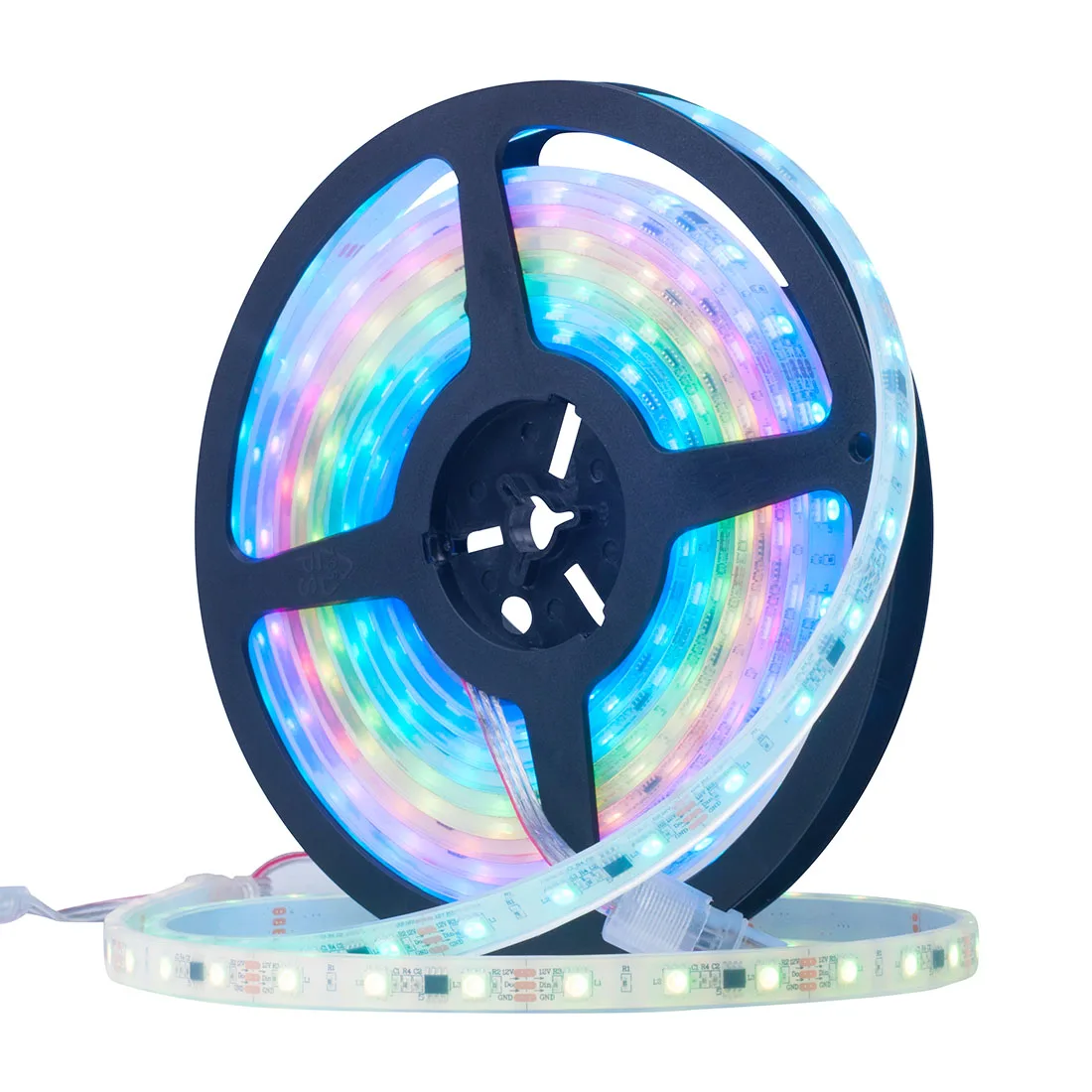 Светодиодная лента WS2811 5 м 12 В постоянного тока ультраяркие светодиоды RGB 30/60