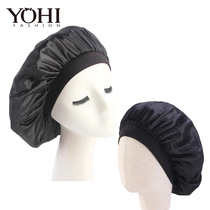 2pcs/sets New silky bonnet cap Baby mommy elastic band Colorful Wide Doo Rag Bonnet Polyester Cap Comfortable Sleeping Hat
2pcs/sets New silky bonnet cap Baby mommy elastic band Colorful Wide Doo Rag Bonnet Polyester Cap Comfortable Sleeping Hat