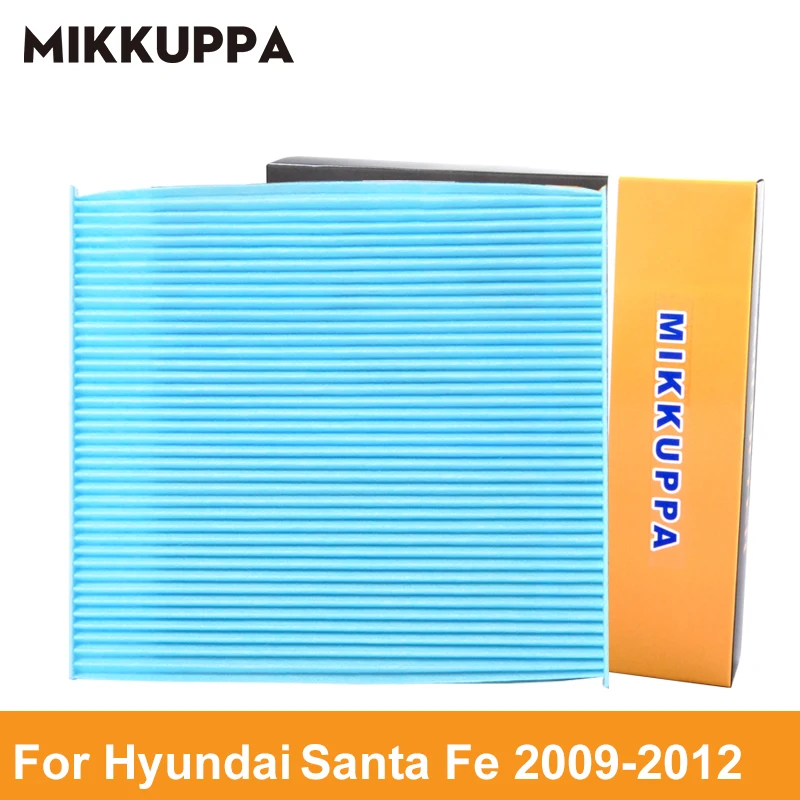 Mikkuppa воздушный фильтр салона для hyundai Sanda Fe 2009 2010 2011 2012 Авто аксессуары OEM: 97133