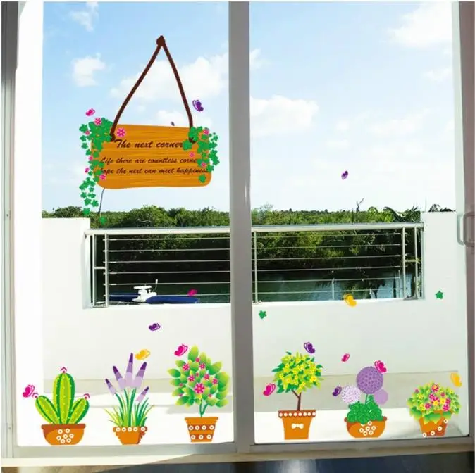 New goods cartoon flower POTS of children room household adornment wall stickers on the wall
New goods cartoon flower POTS of children room household adornment wall stickers on the wall