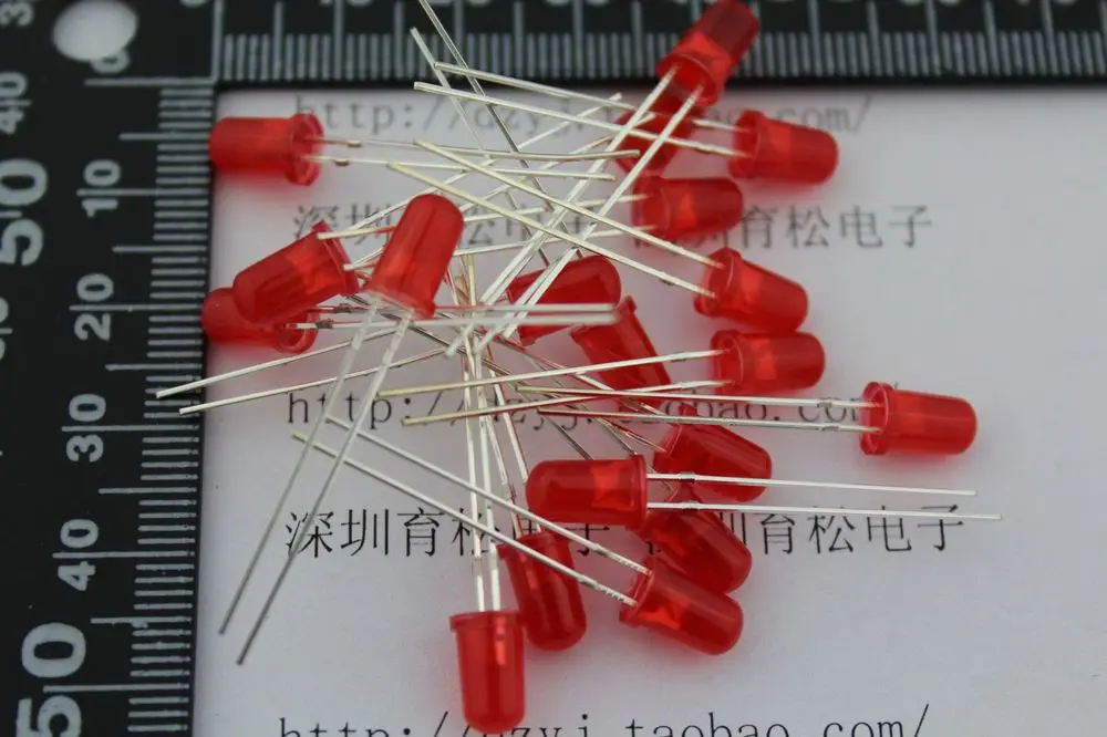 100pcs0pcs foot long red red light tube LED 5MM highlighted Shenzhen Yu-Electronics
100pcs0pcs foot long red red light tube LED 5MM highlighted Shenzhen Yu-Electronics