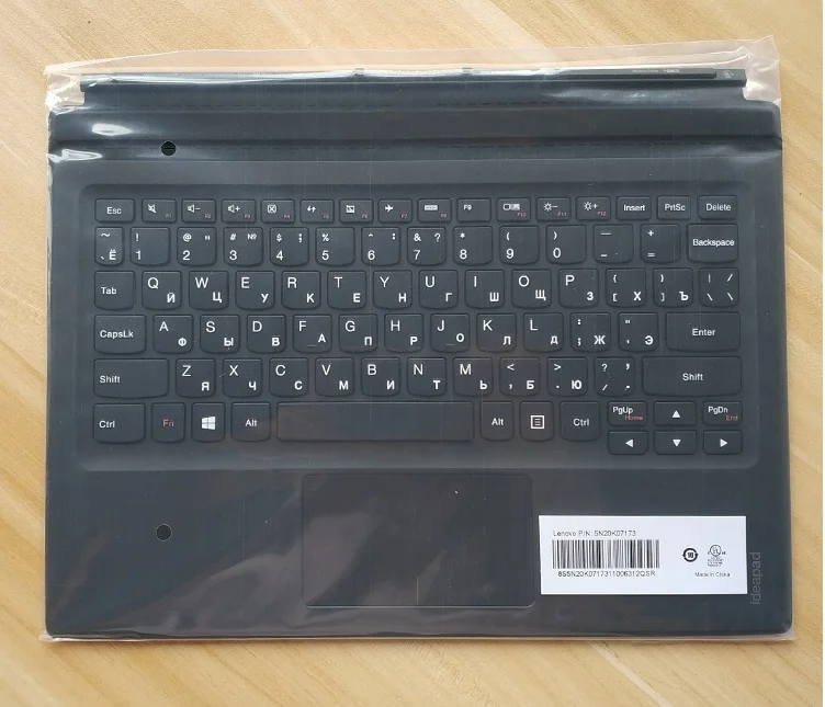 New notebook Russian keyboard for LENOVO MIIX700-12ISK tablet pc