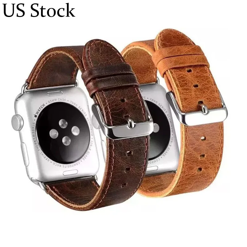 2018 New Genuine Leather Apple Watch Band 42mm 38mm Wristband with Retro Crazy Horse Texture for iWatch 1/2/3 Strap Brown
2018 New Genuine Leather Apple Watch Band 42mm 38mm Wristband with Retro Crazy Horse Texture for iWatch 1/2/3 Strap Brown