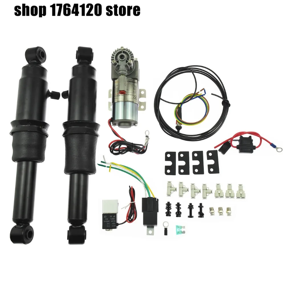 Motorcycle Adjustable Rear Air Ride Suspension Kit For Harley Touring Electra Road King Tour Glide Road King 1994-2016 2017 2018
Motorcycle Adjustable Rear Air Ride Suspension Kit For Harley Touring Electra Road King Tour Glide Road King 1994-2016 2017 2018