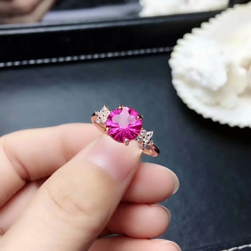 shilovem 925 silver sterling rings natural topaz pink woman open trendy fine new gift Jewelry plant mj080899agfb
shilovem 925 silver sterling rings natural topaz pink woman open trendy fine new gift Jewelry plant mj080899agfb