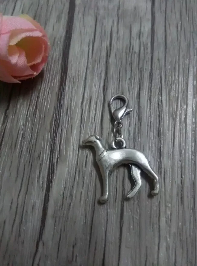 HOT !!! Fashion Tibetan silver Lobster Clasp Greyhound Dog Charm Keychain&Necklace pendant Accessories DIY Jewelry 20pcs C217
HOT !!! Fashion Tibetan silver Lobster Clasp Greyhound Dog Charm Keychain&Necklace pendant Accessories DIY Jewelry 20pcs C217