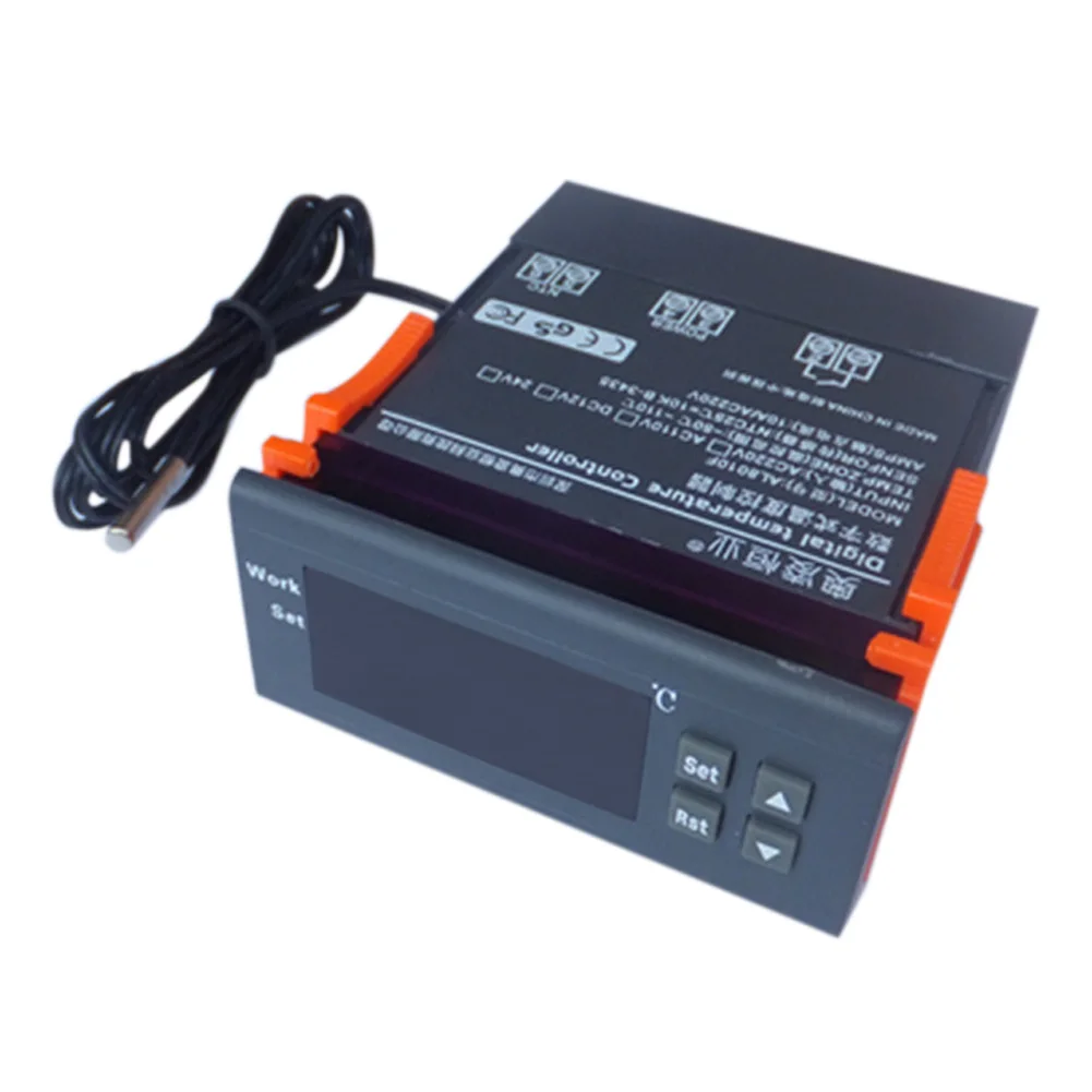 12V 24V 110V 220V Digital Thermometer Thermoregulator Thermostat Temperature Controller Incubator Thermocouple -40~110 Degree
12V 24V 110V 220V Digital Thermometer Thermoregulator Thermostat Temperature Controller Incubator Thermocouple -40~110 Degree