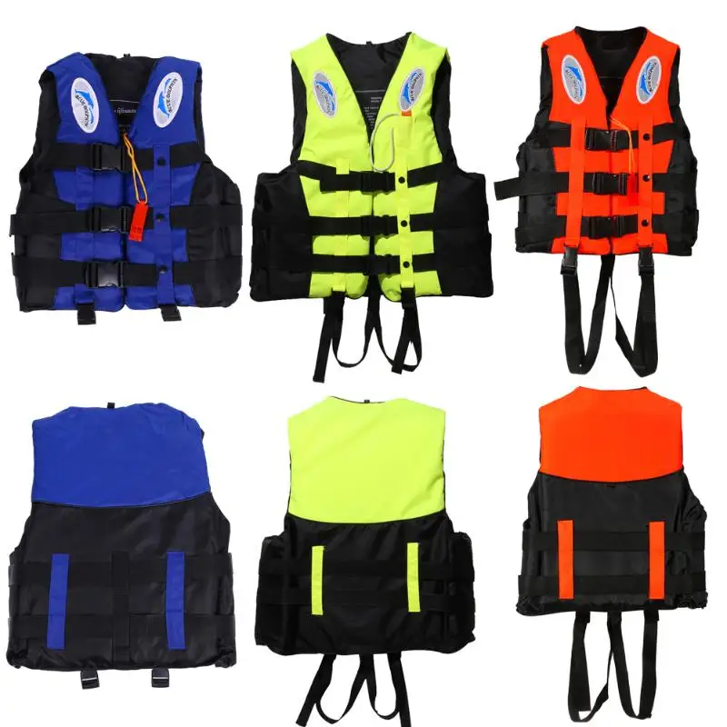 Universal Outdoor Swimming Boating Ski Drifting Vest Survival Suit Polyester Life Jacket for Adult Kids with Whistle S-XXXL
Universal Outdoor Swimming Boating Ski Drifting Vest Survival Suit Polyester Life Jacket for Adult Kids with Whistle S-XXXL