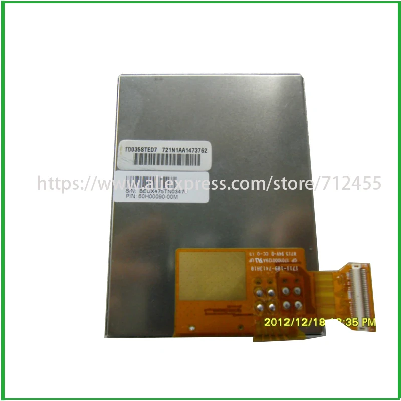 3.5 Inch For PIDION BIP 6000 LCD Screen LCD Panel TD035STED7