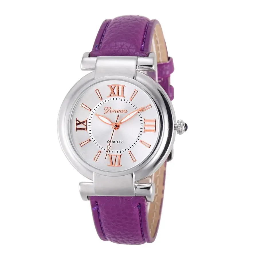 2018 Geneva Watch Women Bracelet With Leather Roman Clocks Luxury Quartz Elegant Classic Wristwatch Casual Watches #D
2018 Geneva Watch Women Bracelet With Leather Roman Clocks Luxury Quartz Elegant Classic Wristwatch Casual Watches #D