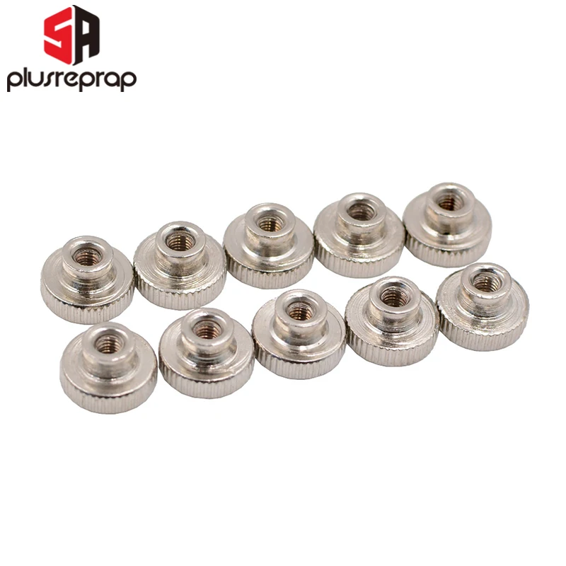 10pcs/lot M3 Nut Heat Bed Knurled Nut Print Base Plate 3D Printer Accessory for RepRap 3D Printer Platform
10pcs/lot M3 Nut Heat Bed Knurled Nut Print Base Plate 3D Printer Accessory for RepRap 3D Printer Platform