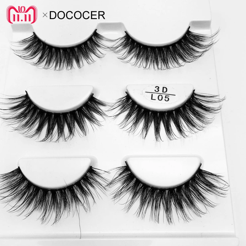 3 Pairs Eyelashes Winged False Lashes Natural Long Mink False Eyelash Make Up Beauty Faux Mink Lashes Tools L05
3 Pairs Eyelashes Winged False Lashes Natural Long Mink False Eyelash Make Up Beauty Faux Mink Lashes Tools L05
