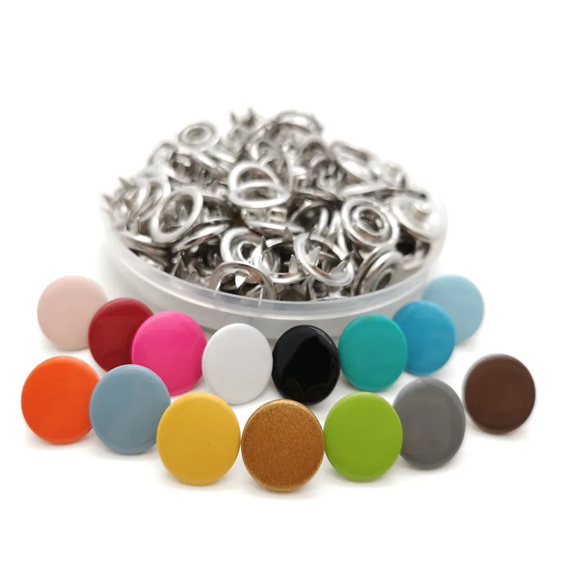 11mm Snap-Buttons Claw-Fasteners Press Stud Prong Scrapbook Handmade Metal Copper Craft Sewing 100sets
11mm Snap-Buttons Claw-Fasteners Press Stud Prong Scrapbook Handmade Metal Copper Craft Sewing 100sets