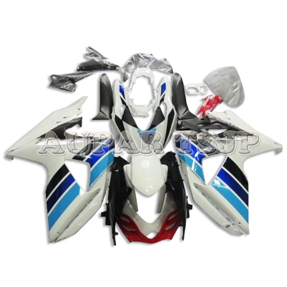 White Blue Stripes Plastic Cowlings For Suzuki GSXR1000 2009 2010 2011 2012 13 14 15 2016 K9 ABS Injection Fairing Kit
White Blue Stripes Plastic Cowlings For Suzuki GSXR1000 2009 2010 2011 2012 13 14 15 2016 K9 ABS Injection Fairing Kit