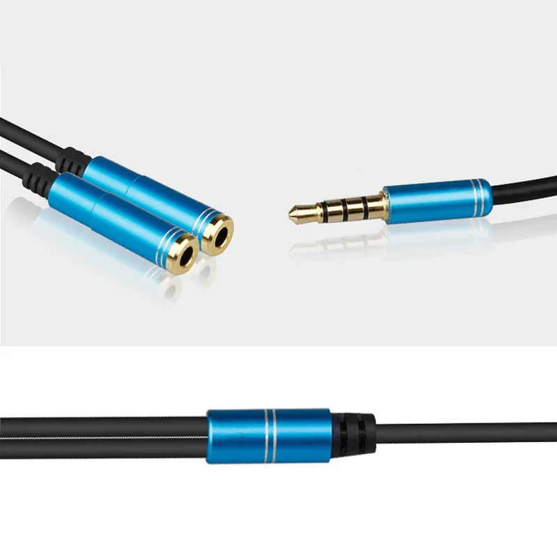 Earphone Share Adapter Cord 3.5mm Audio Aux Male to 2 Female Headphone Extension Cable Splitter New Arrival
Earphone Share Adapter Cord 3.5mm Audio Aux Male to 2 Female Headphone Extension Cable Splitter New Arrival