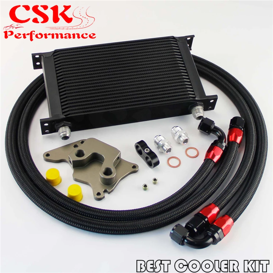AN10 22 Row Engine Oil Cooler Kit Fits For BMW Mini Cooper S R56 Turbo 06-12 Black
AN10 22 Row Engine Oil Cooler Kit Fits For BMW Mini Cooper S R56 Turbo 06-12 Black