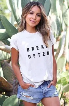 Unisex Casual Crewneck Dream Often T-Shirt hight Quality Cotton Shirts Tumblr Graphic Tees Hipster t shirt Drop Ship
Unisex Casual Crewneck Dream Often T-Shirt hight Quality Cotton Shirts Tumblr Graphic Tees Hipster t shirt Drop Ship