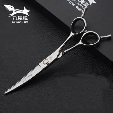 KUMIHO 6inch curve shear Japan 440c HITACHI stainless steel barber scissors mirror polished color trimming scissors free ship
KUMIHO 6inch curve shear Japan 440c HITACHI stainless steel barber scissors mirror polished color trimming scissors free ship