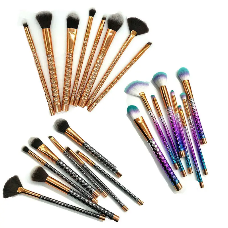 High Quality Crystal brushes make up 8 PCS Unicorn makeup brushes pink Hair blending brush cosmetic brush set maquiagem
High Quality Crystal brushes make up 8 PCS Unicorn makeup brushes pink Hair blending brush cosmetic brush set maquiagem