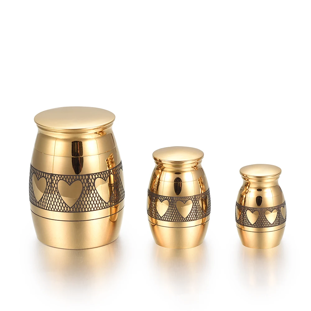 Blank/Engraving Circle of Heart Pattern Funeral Casket for My Puppy Animal Pet Cremation Mini Jar Stainless Steel Ashes Keepsake
Blank/Engraving Circle of Heart Pattern Funeral Casket for My Puppy Animal Pet Cremation Mini Jar Stainless Steel Ashes Keepsake
