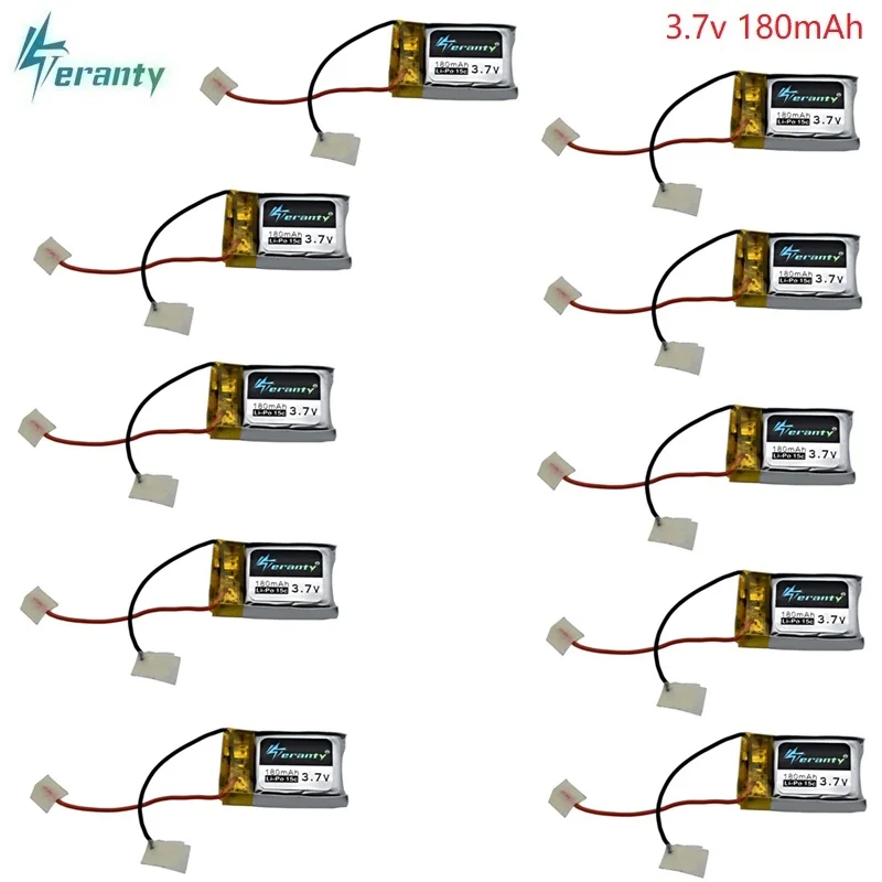 10 шт. 3,7 в 180 мАч Lipo батарея для Syma S105 S107 S107G S109 S026G S111G для Skytech M3 Li-Po батарея вертолет Часть 10 шт./лот
10 шт. 3,7 в 180 мАч Lipo батарея для Syma S105 S107 S107G S109 S026G S111G для Skytech M3 Li-Po батарея вертолет Часть 10 шт./лот
