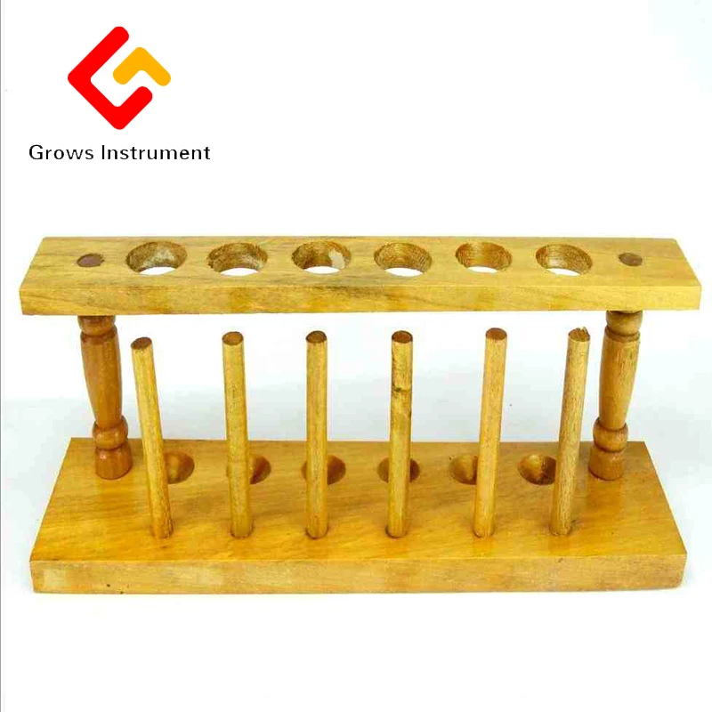 Test Tube Rack Wooden 6 Holes Support Burette Stand Laboratory Test tube Stand Shelf Lab Supply
Test Tube Rack Wooden 6 Holes Support Burette Stand Laboratory Test tube Stand Shelf Lab Supply